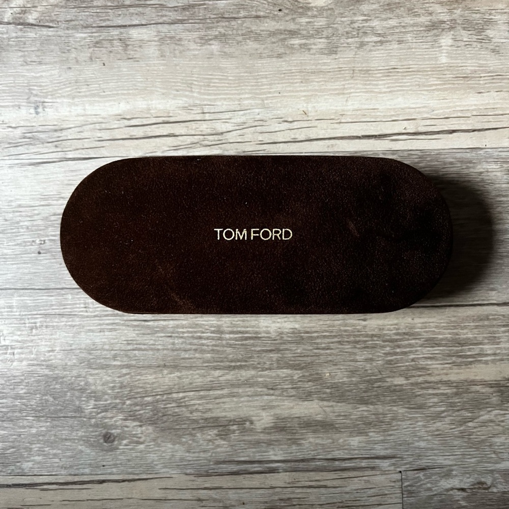 Tom Ford Dark Brown Eyewear Case